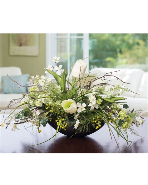 The Crisp Whites And Greens Of Spring Blooms Bring A Burst Of Permanent