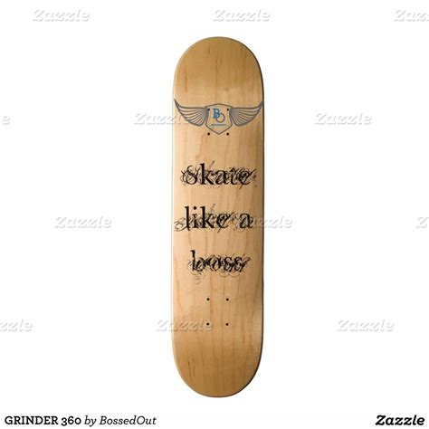GRINDER 360 SKATEBOARD DECK | Skateboard, Skateboard decks, Deck