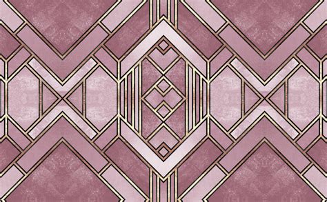 Art Deco Diamond Pattern Wallpaper For Walls Art Deco City