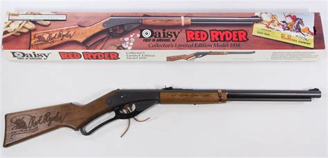 Lot 817 Daisy Limited Edition Model 1938 Red Ryder BB Gun Leonard