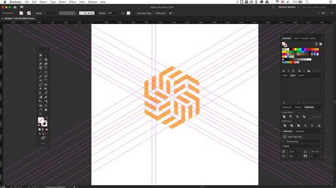 How To Rotate Guides In Illustrator Youtube