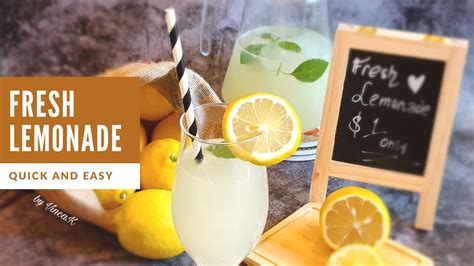 Pagi ni kak naz nak share satu resepi jus peberet kak naz ni. Easy Home Made Lemonade/Homemade Lemonande recipe thermomix/jus lemon - YouTube