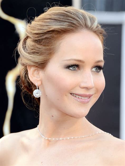 Oscars 2013 Beauty Jennifer Lawrence Beautyeditorcagallery