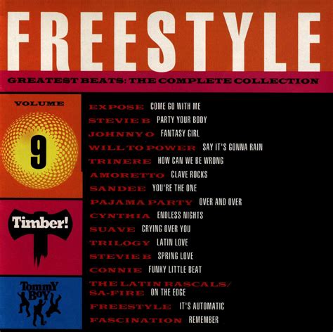 Freestyle Greatest Beats The Complete Collection Vol 9