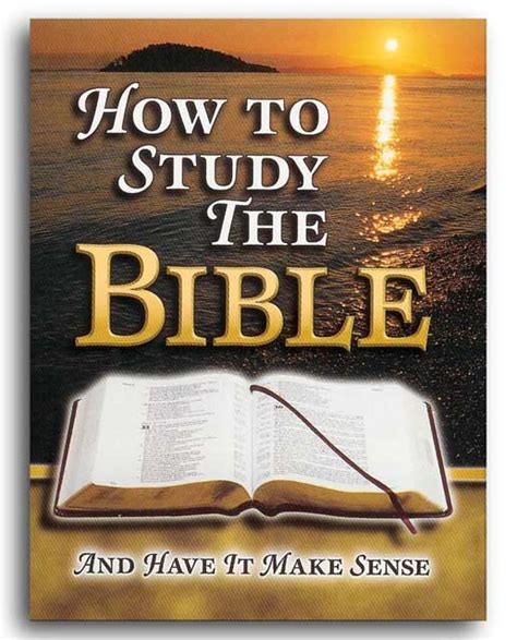 How To Study The Bible And Have It Make Sense Chicago Bible Students