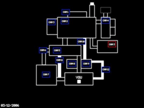 Pin On Fnaf Fan Made Map Layout Minecraft Build Idea