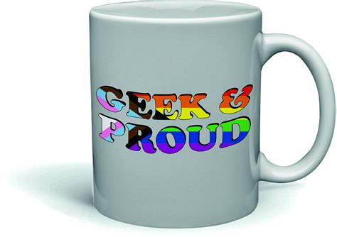 Geek And Proud Geek Pride Progress Flag Mug Etsy Uk