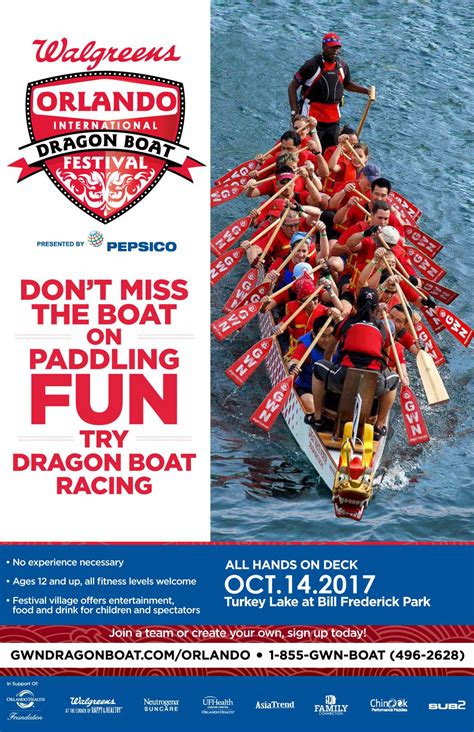 This festival is celebrated on the fifth day of the fifth month of the chinese calendar. Walgreens Orlando International Dragon Boat Festival 2017 ...