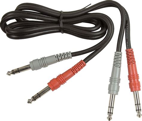 Hosa Dual Trs Trs Patch Cable Musicians Friend