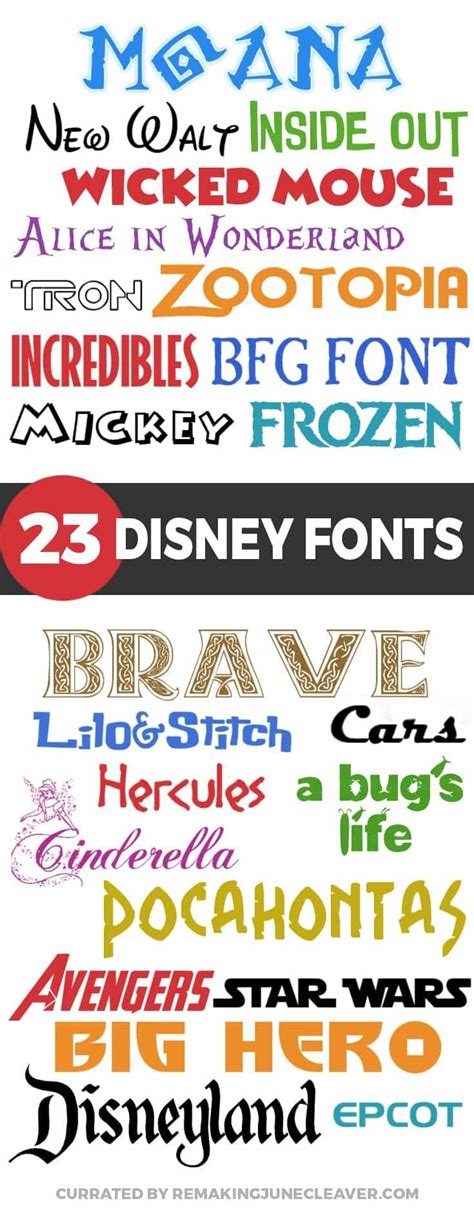 New Free Disney Fonts Disney Font Free Disney Fonts Silhouette Fonts