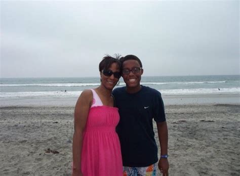 A Picture Of 12 Year Old Juice And His Mom Taken From Juices Moms