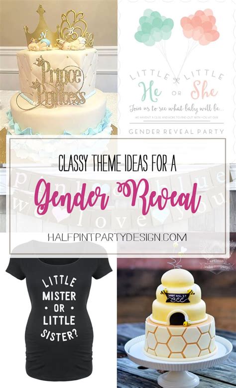 7 Classy Gender Reveal Party Themes Parties With A Cause Gender