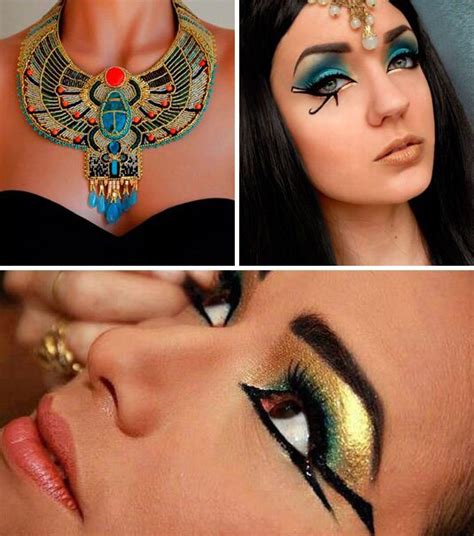 Make Up Egipcio Cleopatra Makeup Cleopatra Costume Egyptian Party Egyptian Costume Pharaoh