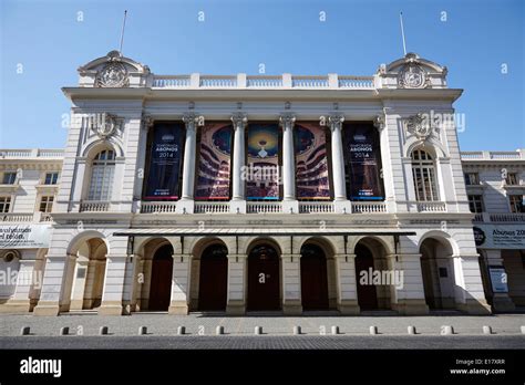 Teatro Municipal Theatre Santiago Chile Stock Photo Alamy
