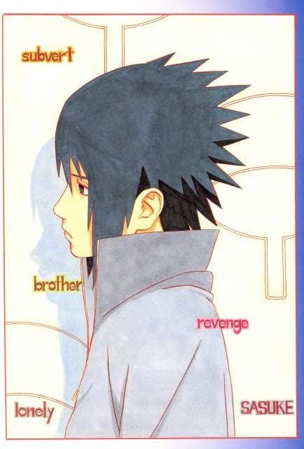 Masashi Kishimoto Naruto Naruto Illustrations Sasuke Uchiha