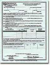 Certificate Of Eligibility Va Loan
