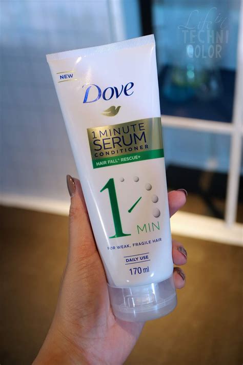 It makes oils and serums difficult to use. DOVE: 1-Minute Serum Conditioner | Bettina Bacani