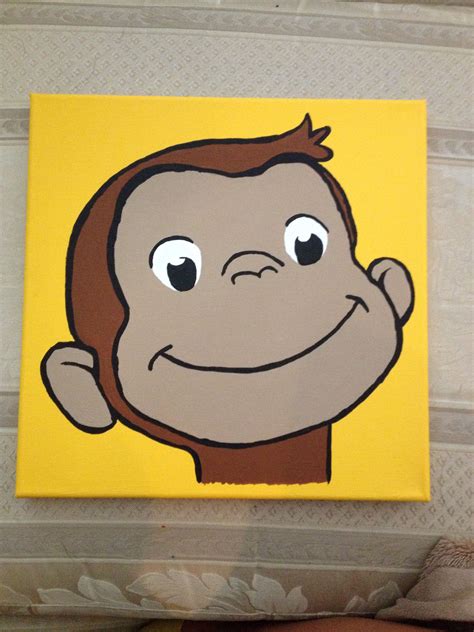 Curious George Painting At Explore Collection Of