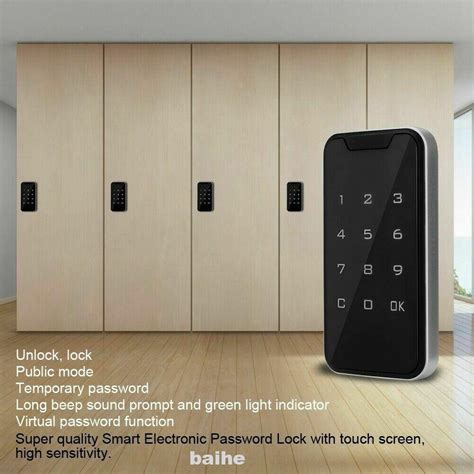 Electronic Zinc Alloy Safety Keypad Cabinet Touchscreen Drawers