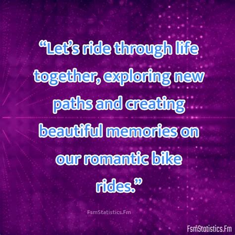 Romantic Bike Ride With Lover Quotes Fsmstatistics Fm