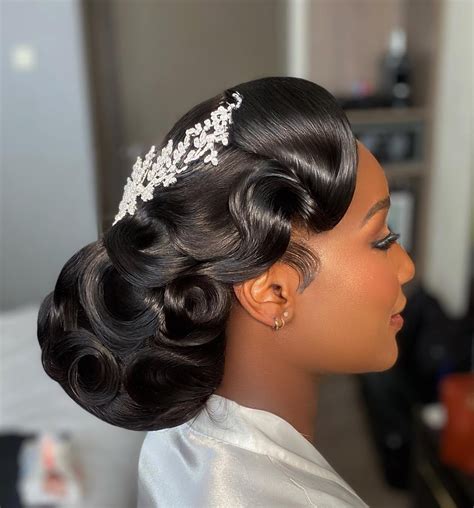 40 Incredibly Stylish Wedding Hairstyles For Black Women Hair Adviser
