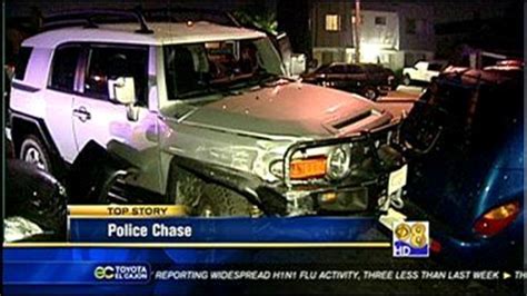 parolee flees from cops chase ends in crash