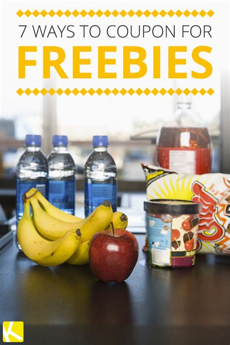 7 Ways To Coupon For Freebies The Krazy Coupon Lady