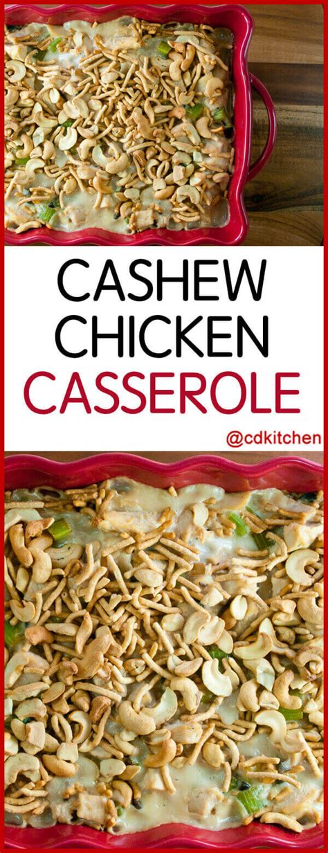 Cashew Chicken Casserole Recipe Cdkitchen