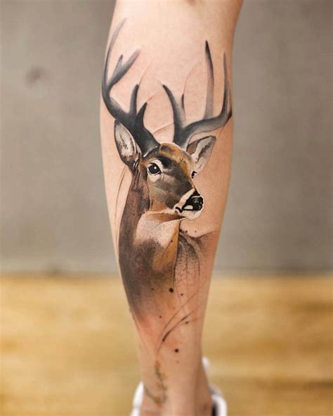 15 Deer Tattoo Designs For Women Petpress