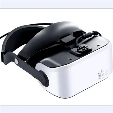 viulux v8 pc helmet 3d glasses headset game movie virtual reality headset pc connected head