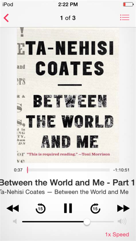 Review Of Between The World And Me By Ta Nehisi Coates Books Audio