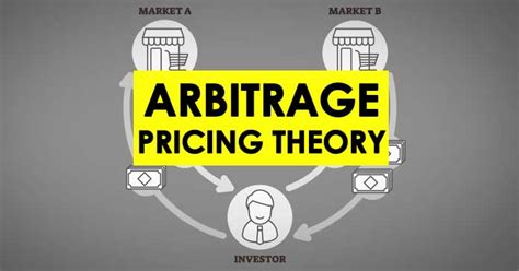 Arbitrage Pricing Theory Definition Econtips