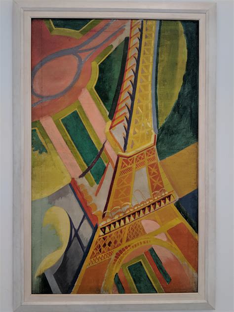 The Eiffel Tower By Robert Delaunay Rparis