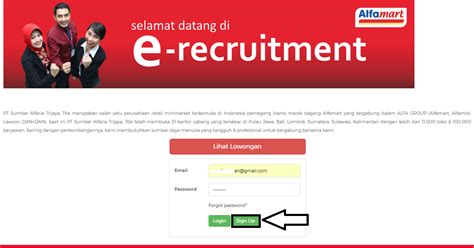 Cara Melamar Kerja di Alfamart via Online - List Kerja