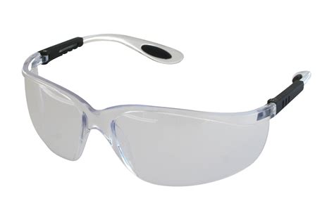 88109 2 Imperial® I Cougar Standard Safety Glasses Clear Frame Clear Lens Scratch Resistant