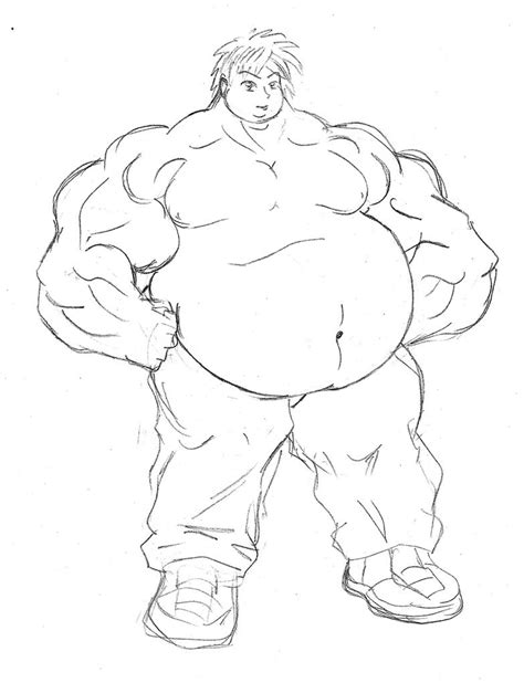 Fatty Muscle By Dwarfpriest On Deviantart
