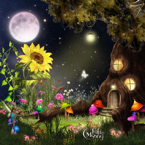 Enchanted Fairy World By Fatamoony On Deviantart