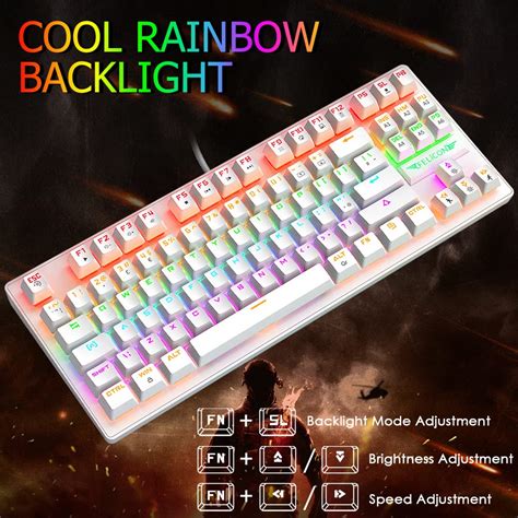 Mua Felicon Rk2 Wired 80 Percent Mechanical Gaming Keyboard Uk Layout
