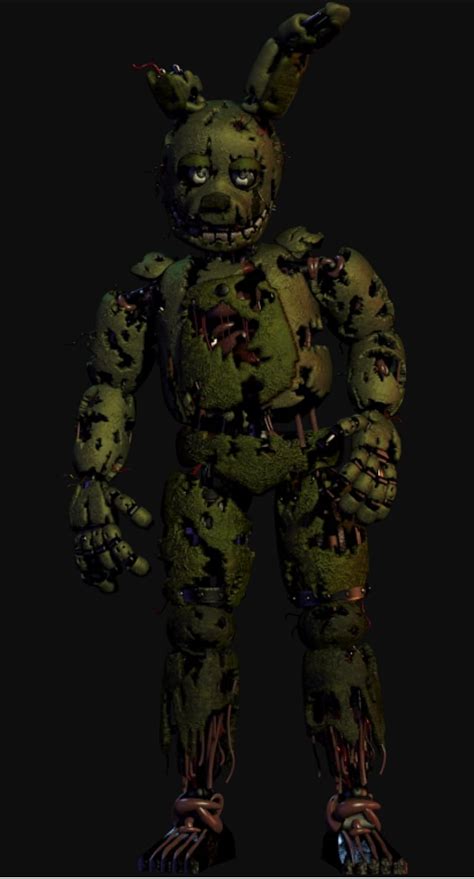 Springtrap Fnaf 3 Render By Demianakbond