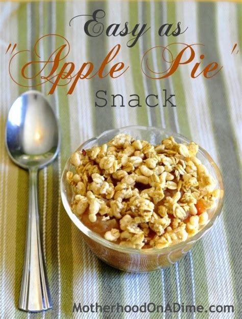 Cooking With Kids Easy As Apple Pie Snack Kids Activities Saving