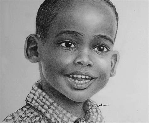 'children of the world' is my first project in colored pencil. Arti's art -- Life as I see it: Little Boy - Portrait in ...