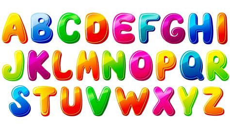 Fun Printable Alphabet Letters Clip Art