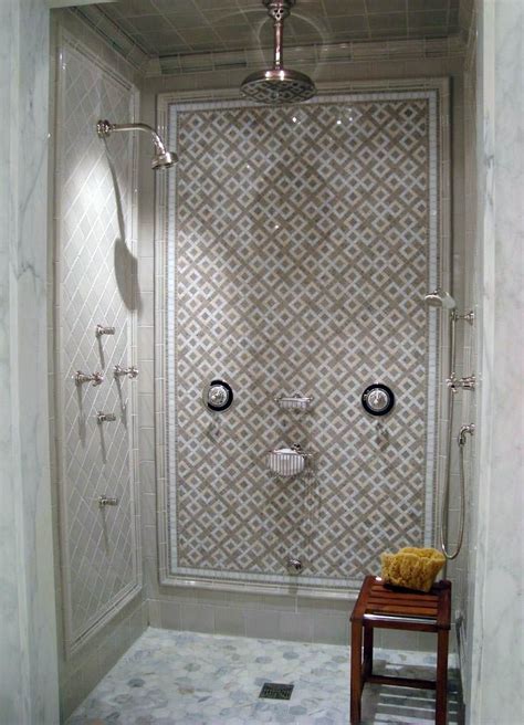 Top White Grey Shower Tile Ideas Exclusive On Bathroom