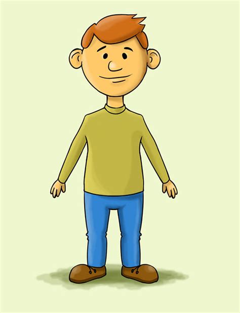 Cartoon Picture Of A Person
