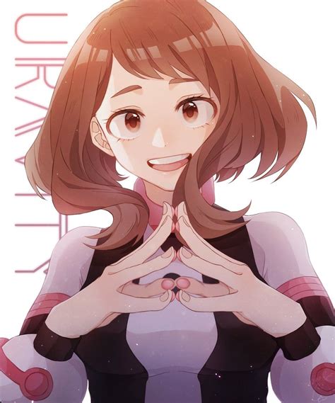 Uraraka Ochako Izu Personajes Anime Manga