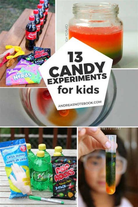 Credit To Candy Experiments Fun Projects For