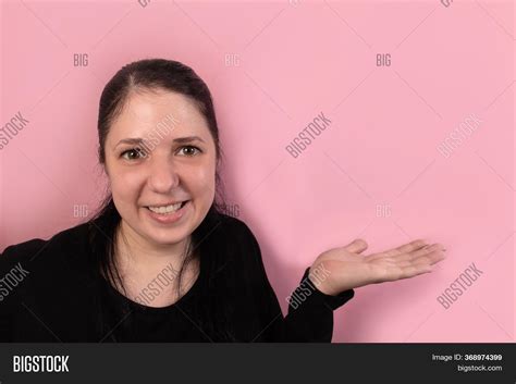 Young Brunette Holds Image And Photo Free Trial Bigstock