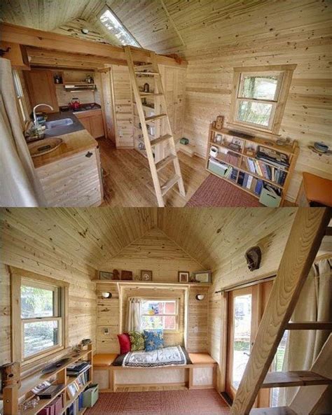 Converting A Shed Into Tiny House Save Money Shed To Tiny House Tiny House Loft Shed Into