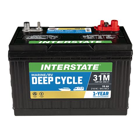 Interstate 12v Srm 31 Battery — Washco Supplies