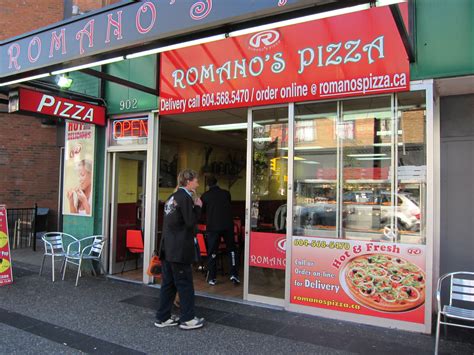 Im Busy Eating Romanos Pizza